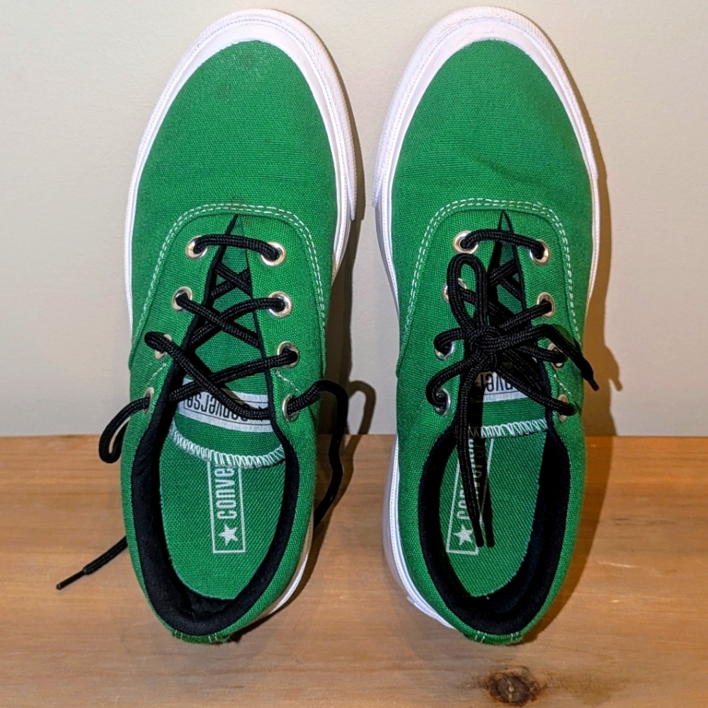Green Converse Sneakers